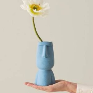 GRUMPY dekorationsvas Blå