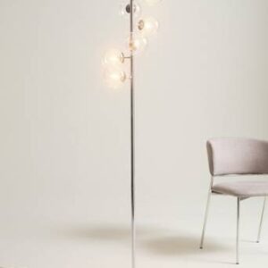 GYLLENHEIM golvlampa Krom