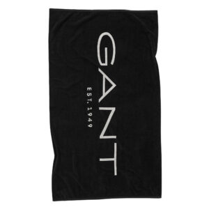 Gant Est 1949 Strandhandduk 100×180 Svart
