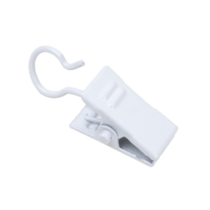 Gardinklämma för ring 10-pack Vit