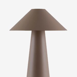 Globen Lighting – Bärbar bordslampa Cannes IP44 – Brun – Bordslampor – Från Homeroom
