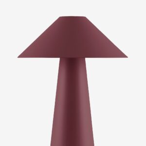 Globen Lighting – Bärbar bordslampa Cannes IP44 – Röd – Bordslampor – Från Homeroom