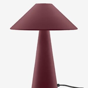 Globen Lighting – Bordslampa Cannes – Röd – Bordslampor – Från Homeroom