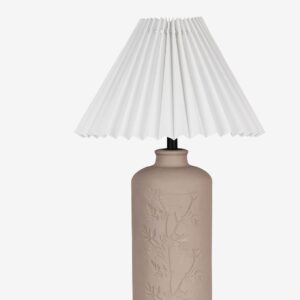 Globen Lighting – Bordslampa Flora 39 – Beige – Bordslampor – Från Homeroom