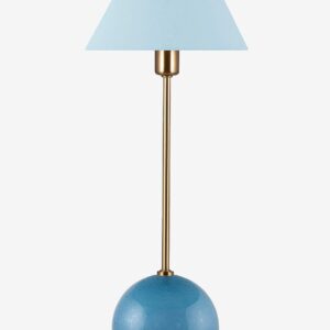 Globen Lighting – Bordslampa Iris 20 – Blå – Bordslampor – Från Homeroom