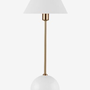 Globen Lighting – Bordslampa Iris 20 – Vit – Bordslampor – Från Homeroom