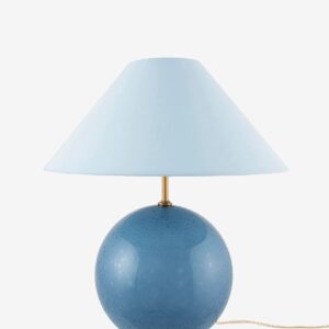 Globen Lighting – Bordslampa Iris 35 Butter gul – Blå – Bordslampor – Från Homeroom