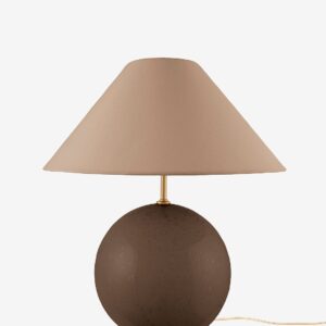 Globen Lighting – Bordslampa Iris 35 Butter gul – Brun – Bordslampor – Från Homeroom