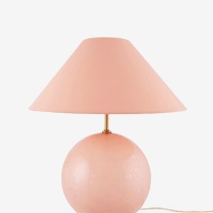 Globen Lighting – Bordslampa Iris 35 Butter gul – Rosa – Bordslampor – Från Homeroom