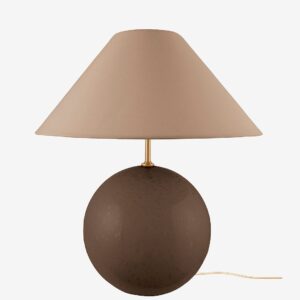 Globen Lighting – Bordslampa Iris 45 – Brun – Bordslampor – Från Homeroom