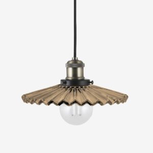 Globen Lighting – Taklampa Cobbler 25 Creme – Brun – Takpendlar – Från Homeroom