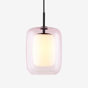 Globen Lighting – Pendel Cuboza 20 – Rosa – Takpendlar – Från Homeroom