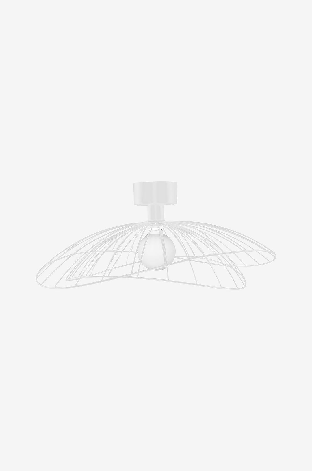 Globen Lighting – Plafond/Vägglampa Ray 60 cm – Vit – Plafonder – Från Homeroom