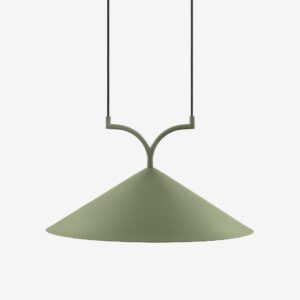 Globen Lighting – Taklampa Curve 50 – Grön – Takpendlar – Från Homeroom