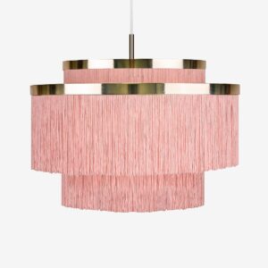 Globen Lighting – Taklampa Frans – Rosa – Takpendlar – Från Homeroom
