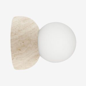 Globen Lighting – Vägglampa/taklampa Torrano 13 IP44 Brunbetsad ek – Beige – Plafonder – Från Homeroom