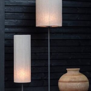 Golvlampa AGNAR Outdoor Grå/randig