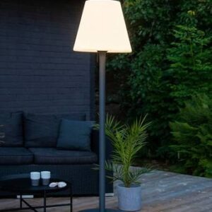 Golvlampa Gardenlight Kreta Vit