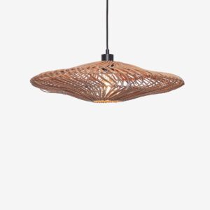 Good&Mojo – Hängande taklampa platt stor Zanzibar – Natur – Takpendlar – Från Homeroom