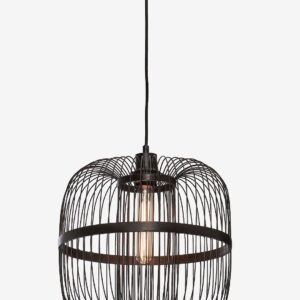 Good&Mojo – Hängande taklampa stor Hokkaido – Svart – Takpendlar – Från Homeroom