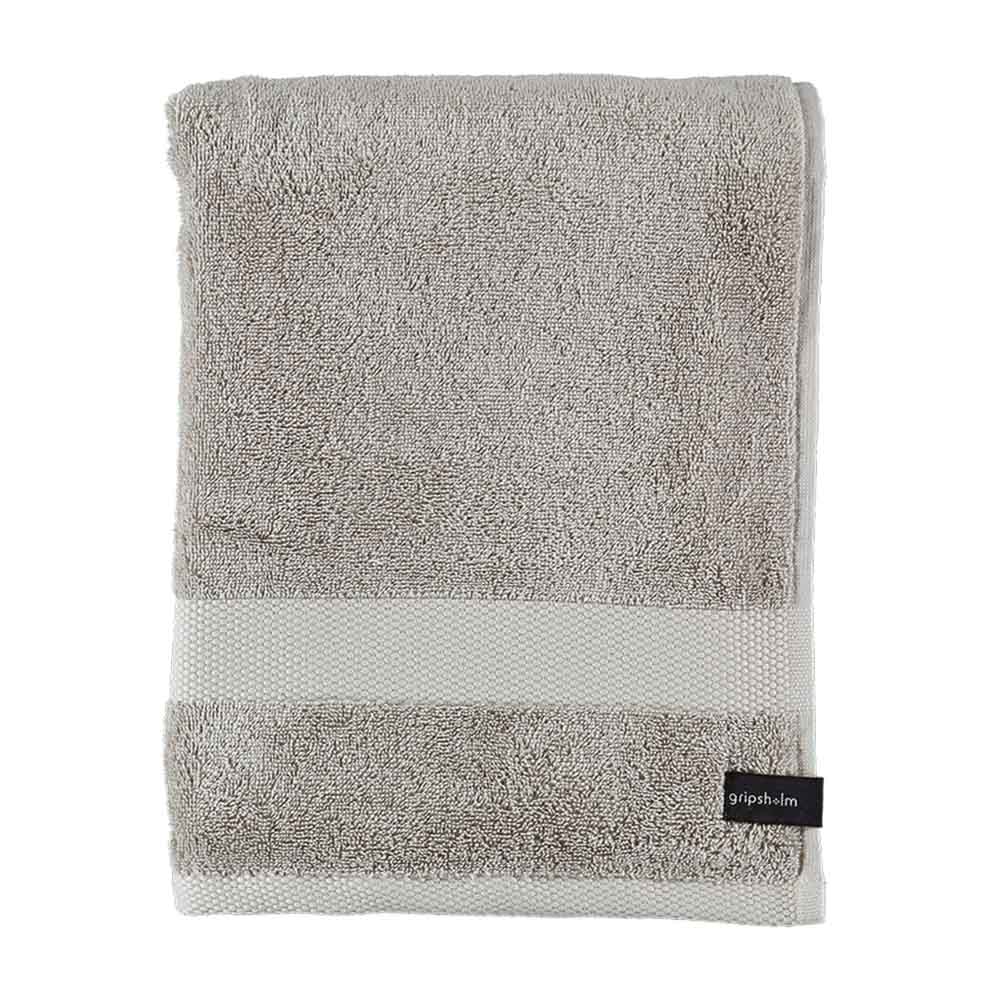 Gripsholm Frotté Handduk 30×50 Grå