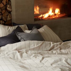 Gripsholm Maja Linen Blend Påslakanset 150×210 Beige