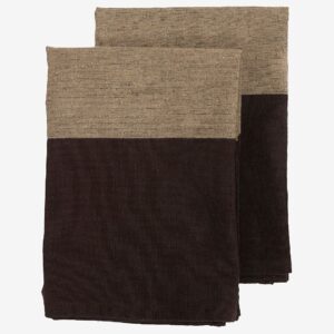 Gustav Ovland – Kökshandduk Cultra 2-pack – Brun – Kökshanddukar – Från Homeroom