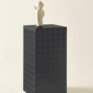 HAGA sidobord 40×40 cm – hög Svart