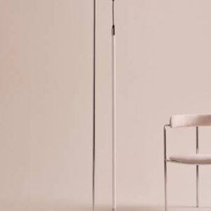 HAMPTON golvlampa Krom