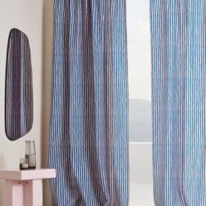 HANNA multifunktionsgardin 2-pack Blå/rosa