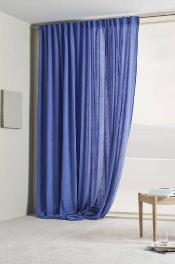 HANNAH multifunktionsgardin 1 längd – extra bred Blå