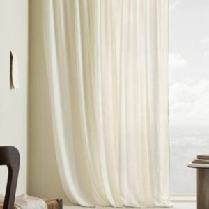 HANNAH multifunktionsgardin 1 längd – extra bred Naturvit