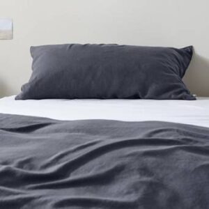 HANNAH örngott 90×50 cm Åskblå