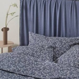 HANNAH överdrag till sänggavel Åskblå