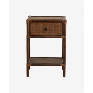 HAYES Sängbord Brun