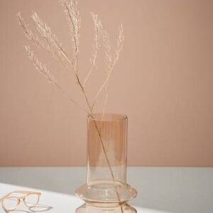HAZE glasvas – höjd 30 cm Amber