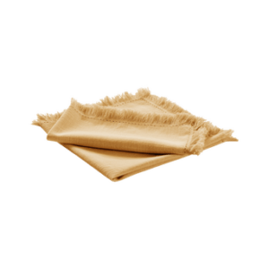 HENLEY servett 2-pack Gul