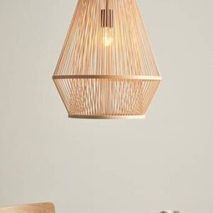 HERA taklampa Naturbrun