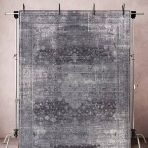 HERIS slätvävd matta 250×350 cm Grå