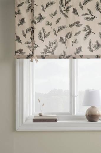 HOLLY roll up-gardin Beige /grön