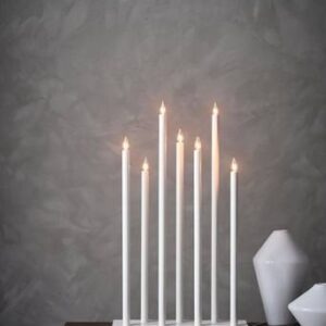 HOLY elljusstake Vit