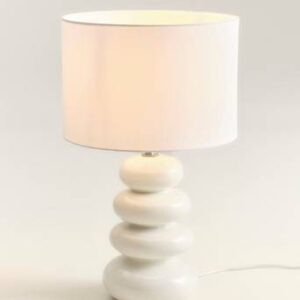 HONFLEUR bordslampa Vit