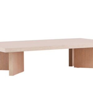 HULDA Soffbord Vitputsad