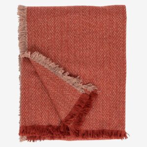 Halvor Bakke – Asima Pläd – Röd – Filtar & plädar – Från Homeroom