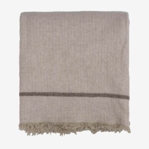 Halvor Bakke – Filt Chamonix – Beige – Filtar & plädar – Från Homeroom