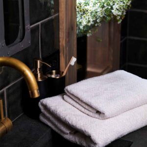 Halvor Bakke Verbier Handduk 50×70 Pure Cashmere