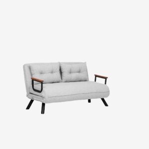 Hanah Home – 2-sits soffa-bädd-Cameron – Grå – 2-sits soffor – Från Homeroom