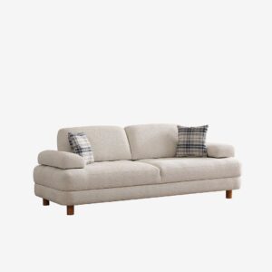 Hanah Home – 3-sits bäddsoffa Nice – Beige – 3-sits soffor – Från Homeroom