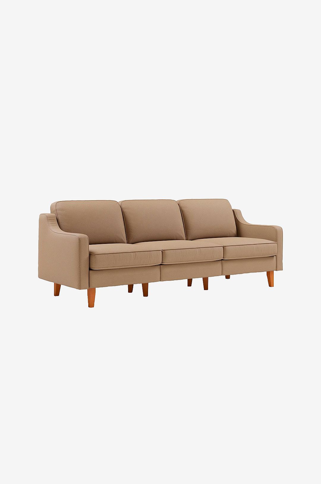 Hanah Home - 3-sits soffa Robi - Brun - 3-sits soffor - Från Homeroom