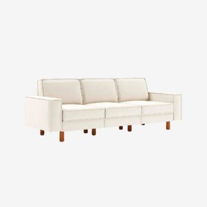 Hanah Home – 3-sits soffa Spar – Vit – 3-sits soffor – Från Homeroom